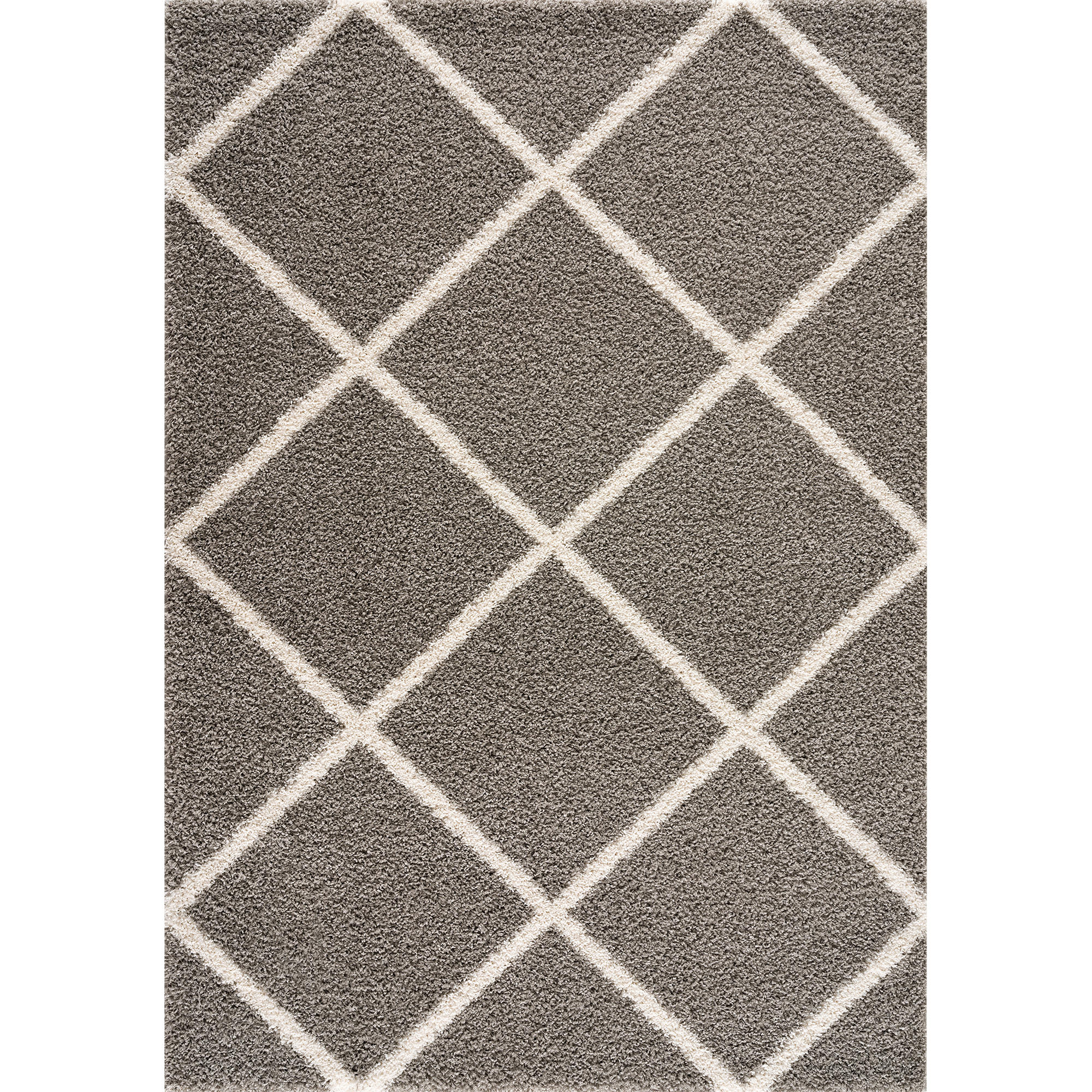 Sanat Hochflorteppich MADRID hellgrau B/L: ca. 120x170 cm MADRID - hellgrau (120,00/170,00cm) - Sanat