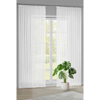 Fertigstore Glitzer weiß B/L: ca. 300x245 cm Glitzer - weiß (300,00/245,00cm) - POCOline