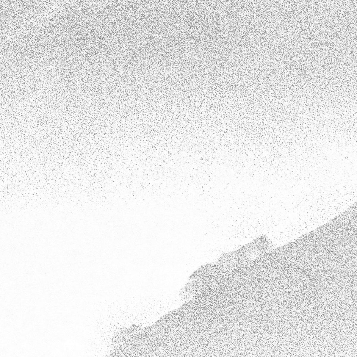 Komar Fototapete White Noise Mountain B/L: ca. 200x280 cm White Noise Mountain - (200,00/280,00cm) - Komar