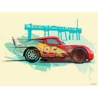 Komar Poster Cars Lightning McQueen Disney B/L: ca. 40x30 cm Cars Lightning McQueen - (40,00/30,00cm) - Komar