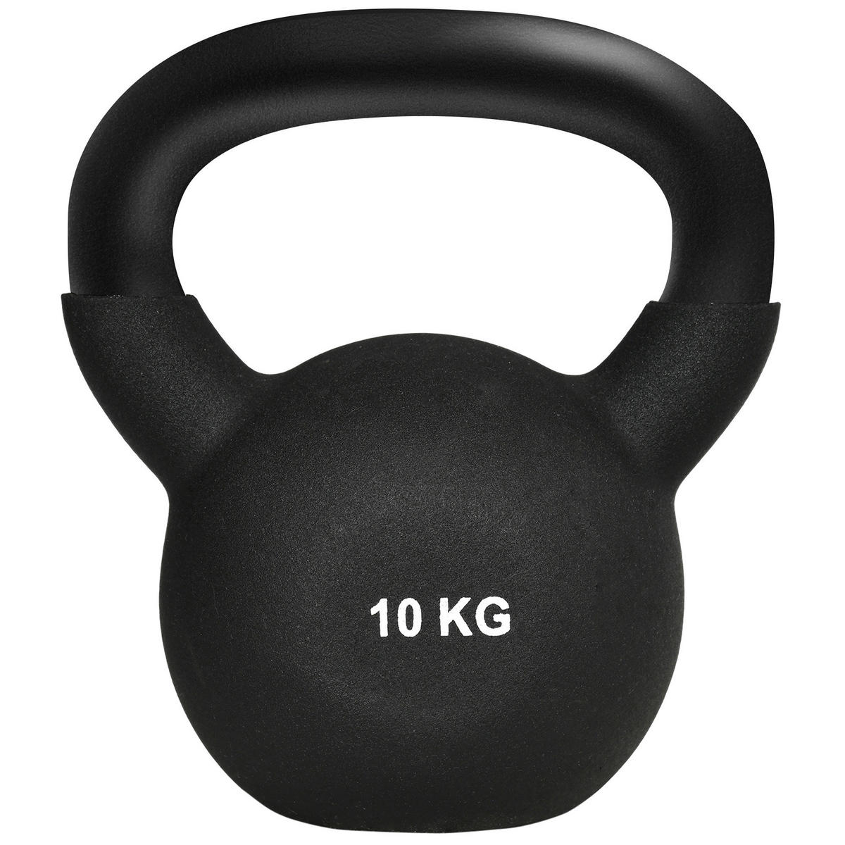 HOMCOM Hantel schwarz Edelstahl B/H/L: ca. 12x19x22 cm Kugelhantel - schwarz (22,00/12,00/19,00cm) - HOMCOM