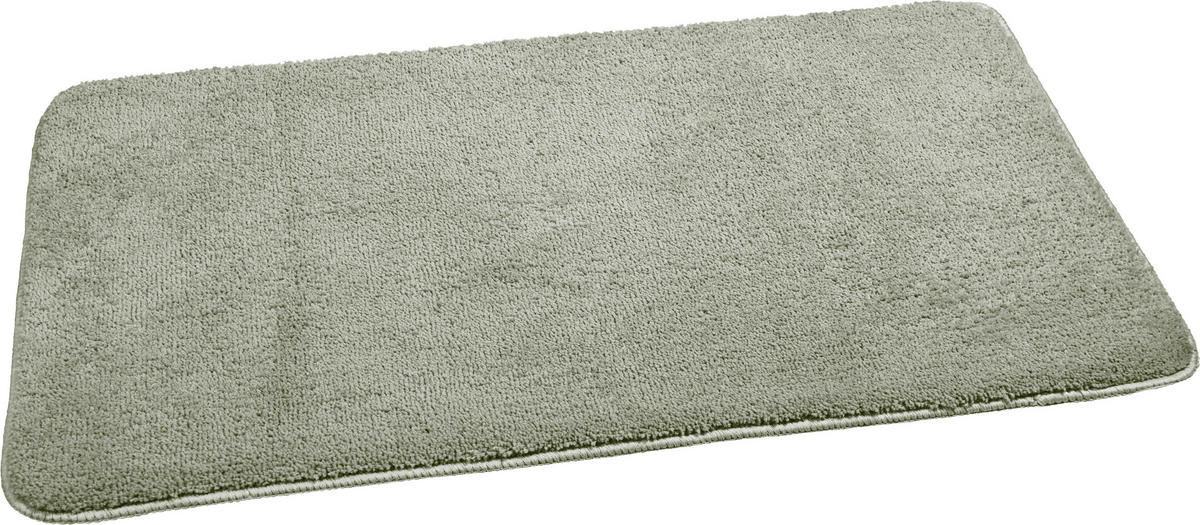 Badvorleger Badematte_Micro-Duo 60x90 grau - grau (60,00/90,00cm)