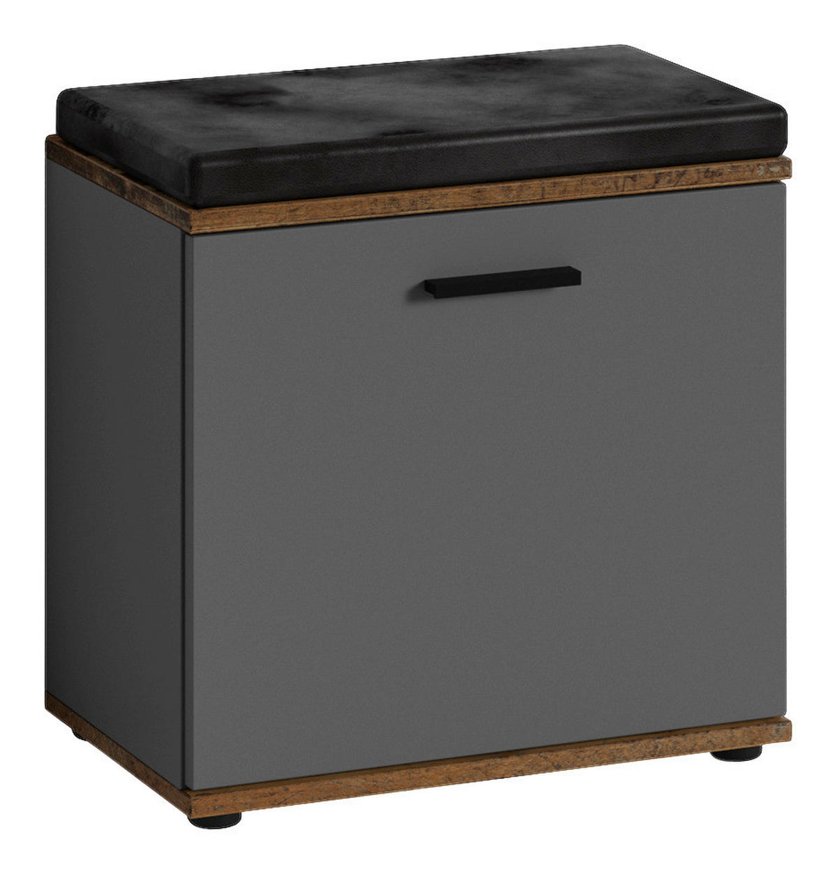 Garderobenset JAKOB Set 3-tlg. anthrazit JAKOB Set 3-tlg. - anthrazit - byLIVING