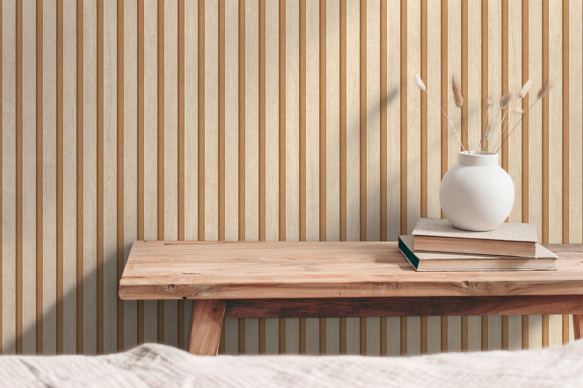 A.S.Création Vliestapete braun beige B/H/D: ca. 53x1005x8,4 cm Vliestapete - beige/braun (8,40/1005,00cm) - A.S.Creation