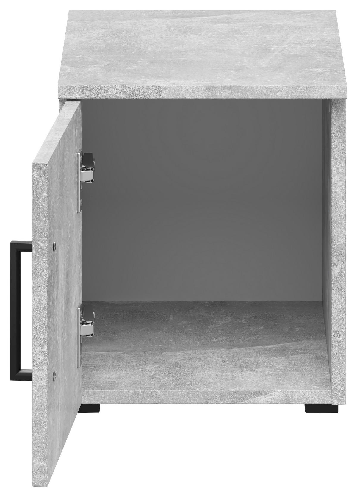 Aufsatz Multi-Stauraum Typ 2 Beton Optik B/H/T: ca. 30x35x40 cm Multi-Stauraum Typ 2 - Beton (30,00/35,00/40,00cm)