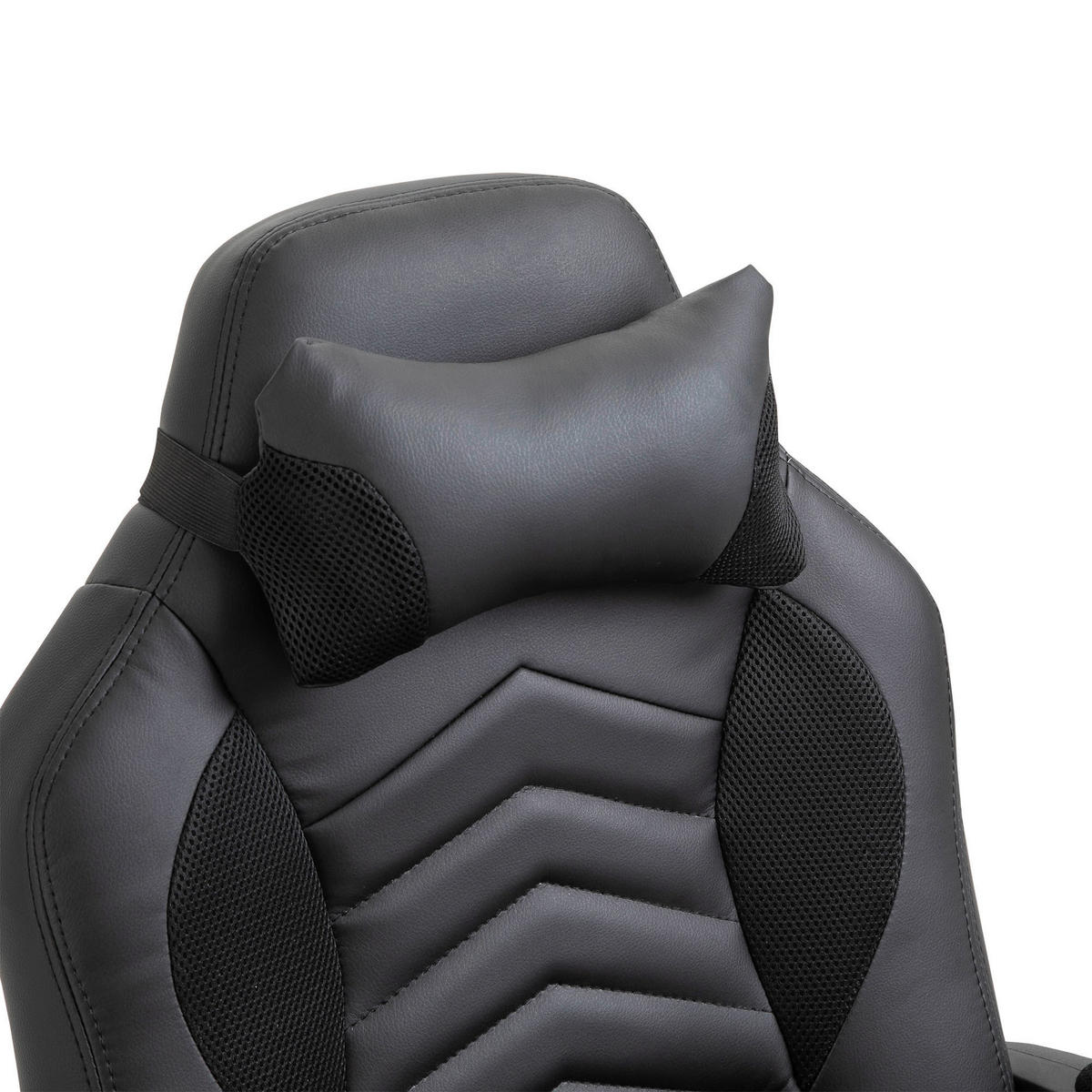 Drehstuhl 921-019BK schwarz 921-019BK - schwarz (68,00/117,00/69,00cm) - HOMCOM