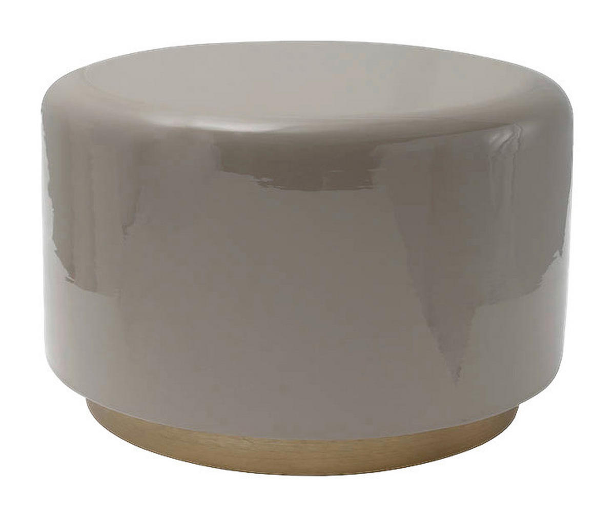 360 Living Hocker Artisse 251 grau gold Metall H/D: ca. 43x51,5 cm Artisse 251 - gold/grau (51,50/43,00cm) - 360 Living