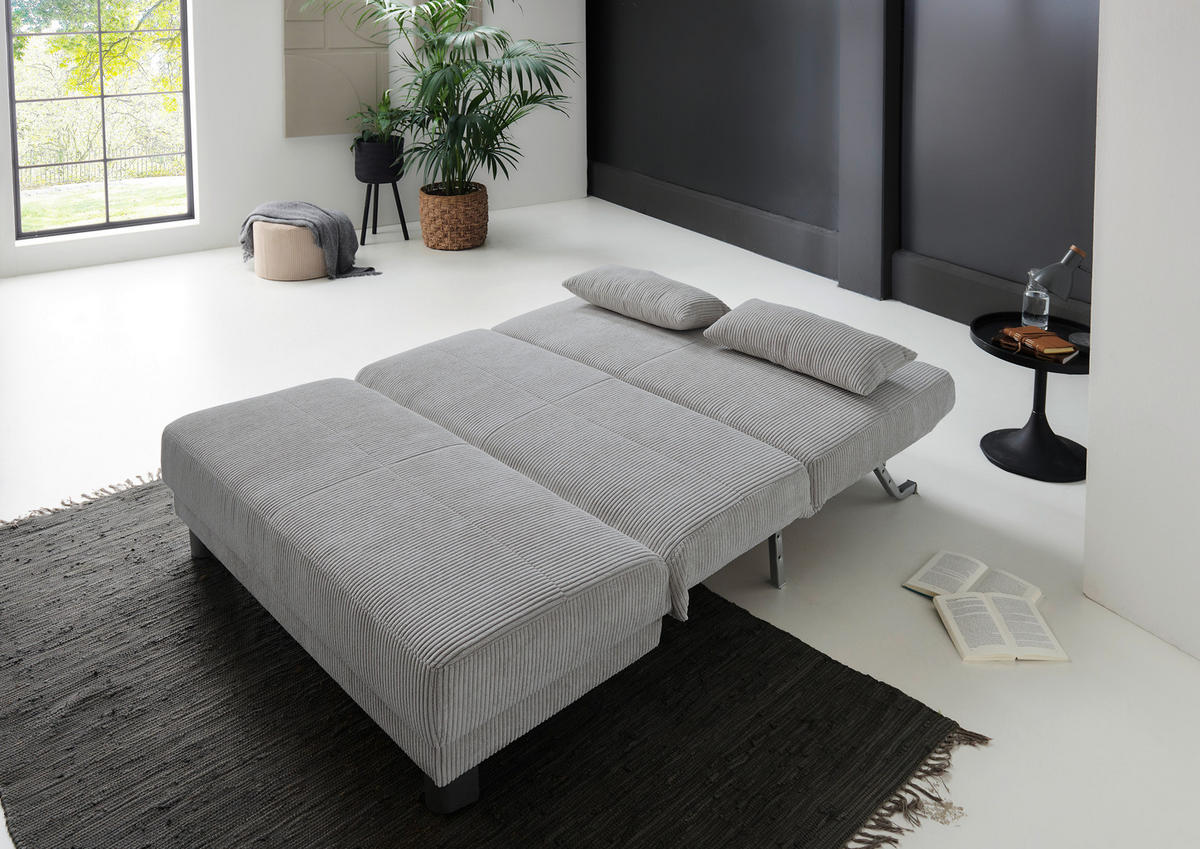 Schlafsofa Gina beige B/H/T: ca. 140x86x95 cm Gina - beige (140,00/86,00/95,00cm)