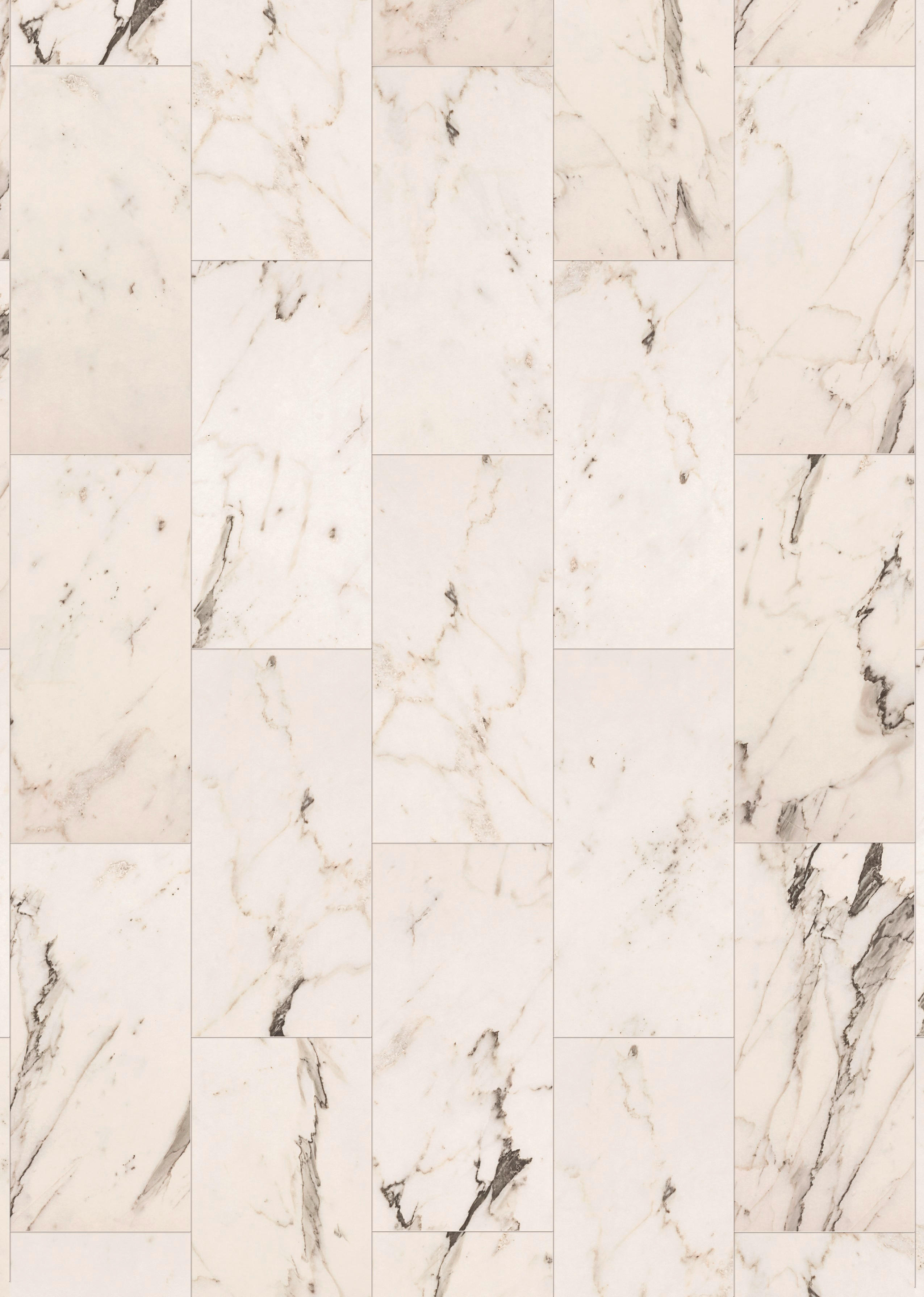 Laminatboden Marmor weiß ca. 2,367 m² im Paket  B/L: ca. 28x60,4 cm pro Paket Marmor weiß ca. 2,367 m² im Paket - weiß (28,00/60,40cm)