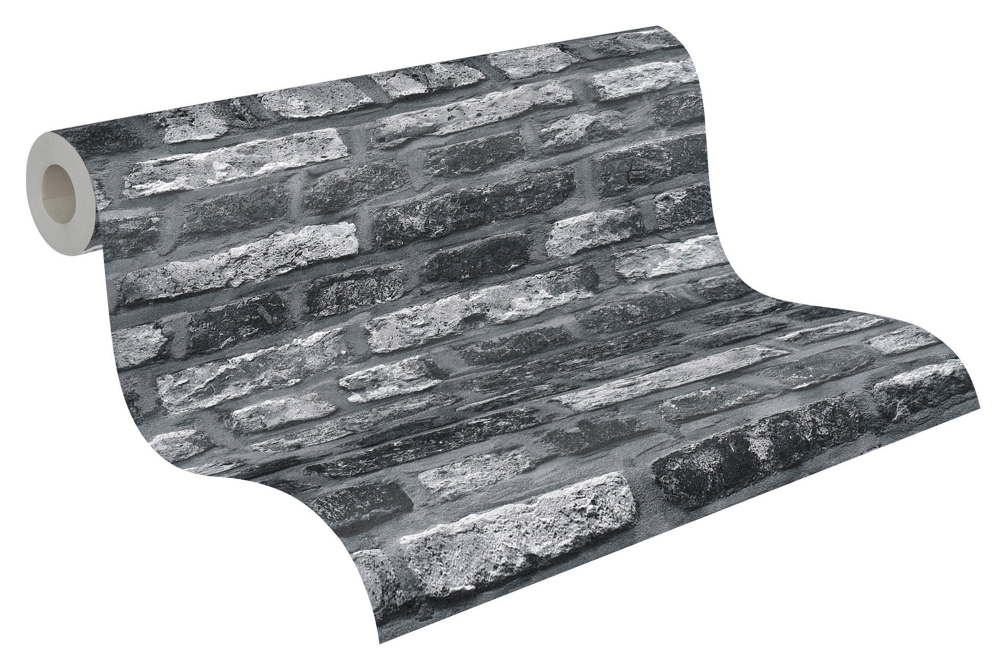 A.S.Creation Vliestapete schwarz B/H/D: ca. 53x1005x8,5 cm Vliestapete - schwarz (8,50/1005,00cm) - A.S.Creation