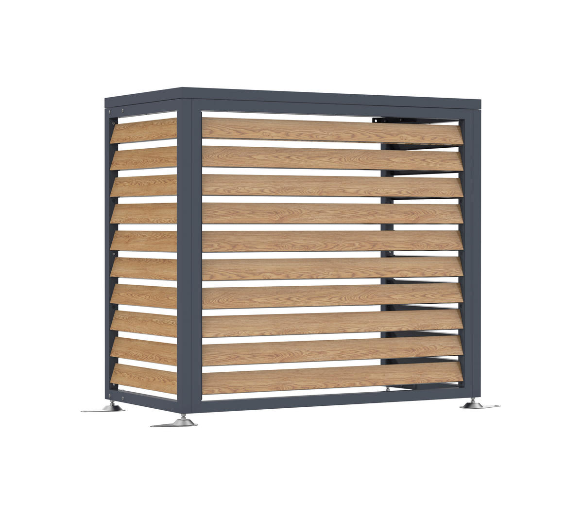 Westmann Verkleidung Wärmepumpe Boxa Holzoptik B/H/L: ca. 100x97x56 cm Boxa - Holzoptik (56,00/100,00/97,00cm) - Westmann