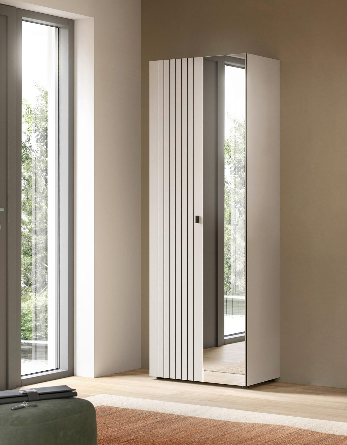 Garderobenschrank STATION Cashmere B/H/T: ca. 70x192x37 cm STATION - Cashmere (70,00/192,00/37,00cm) - xonox.home