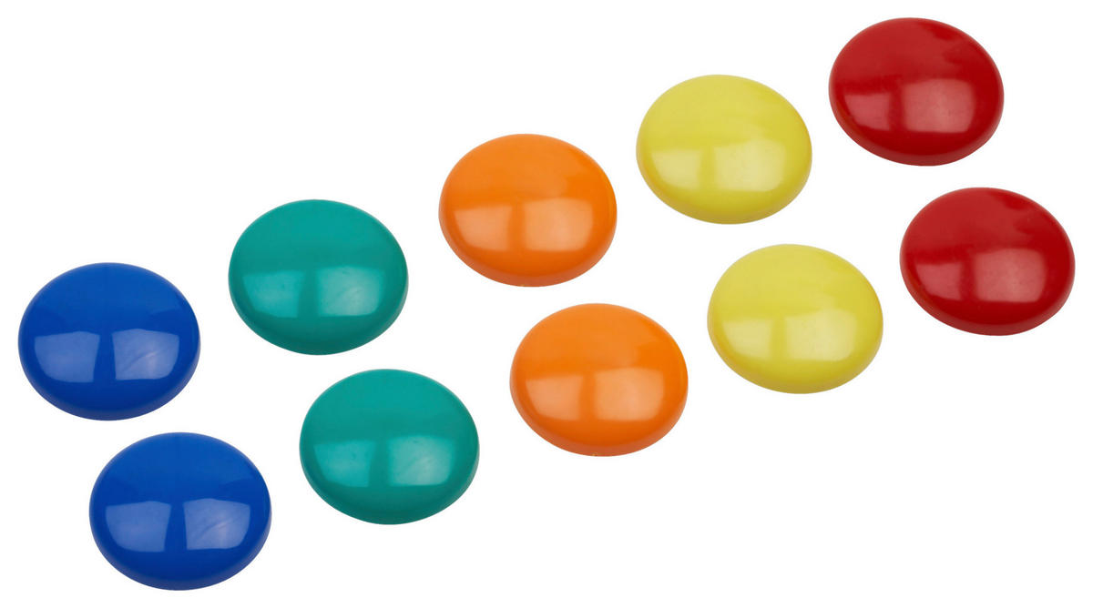 Magnetpins D: ca. 3 cm 10 tlg. Magnetpins_10tlg. - (3,00cm)