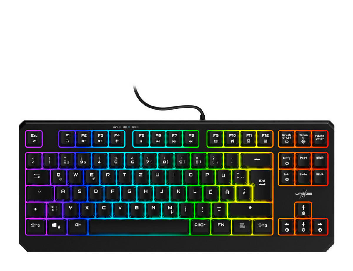 uRage Gaming-Tastatur schwarz Gaming-Keyboard_Exodus_220_uRage - schwarz (36,50/3,50/15,00cm) - uRage