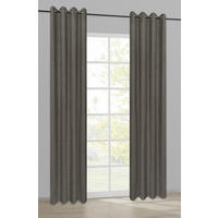 Verdunklungsvorhang taupe B/L: ca. 140x245 cm Ösenvorhang_Blackout - taupe (140,00/245,00cm) - Happy Home