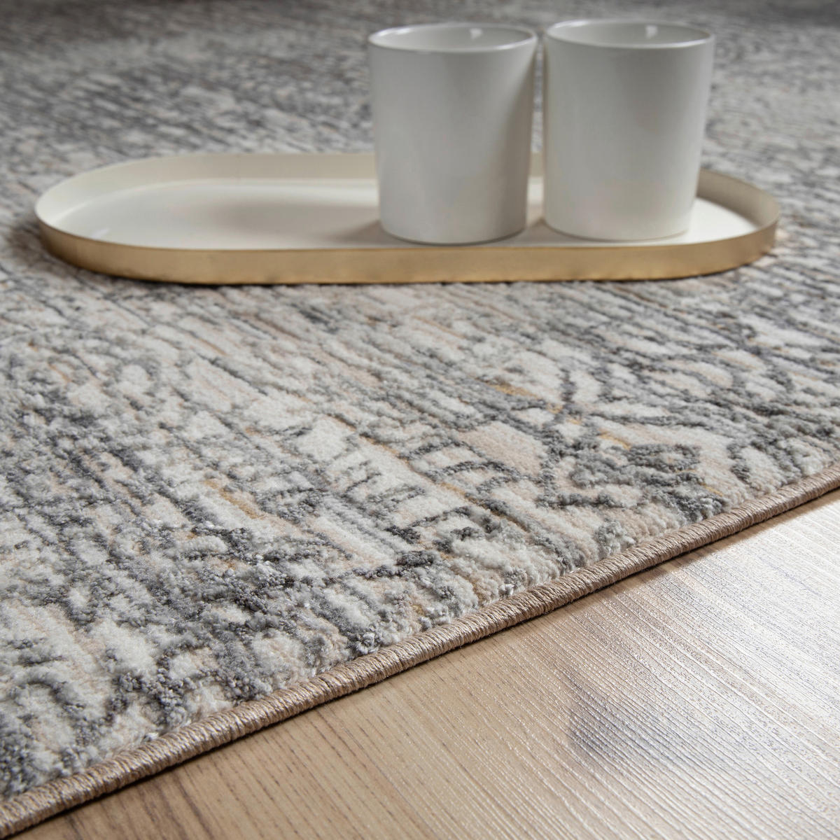 Obsession Teppich My Manaos taupe B/L: ca. 140x200 cm My Manaos - taupe (140,00/200,00cm) - Obsession