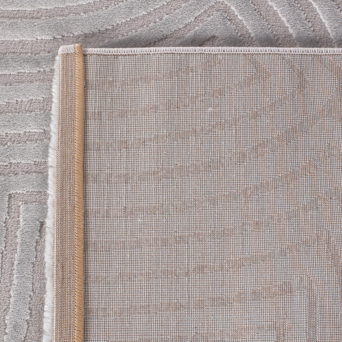 Ayyildiz Teppich SAHARA silber B/L: ca. 120x170 cm SAHARA - silber (120,00/170,00cm) - Ayyildiz