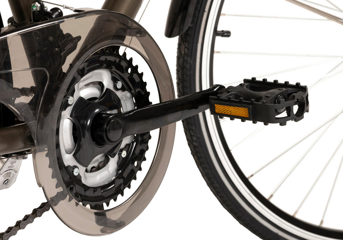 DaCapo Trekking-Bike Metropolis METROPOLIS 28 Zoll Rahmenhöhe 53 cm 21 Gänge anthrazit anthrazit ca. 28 Zoll Metropolis - anthrazit - DaCapo