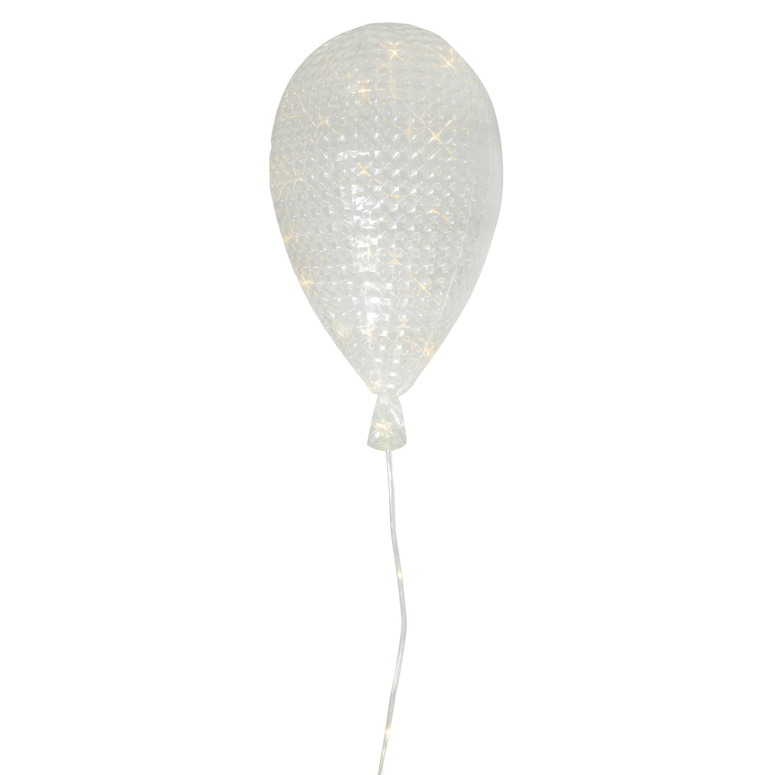 Näve Leuchten LED-Dekoballon weiß Kunststoff B/H/T/D: ca. 35x50x35x35 cm LED-Dekoballon - weiß (35,00/50,00/35,00cm) - Näve Leuchten