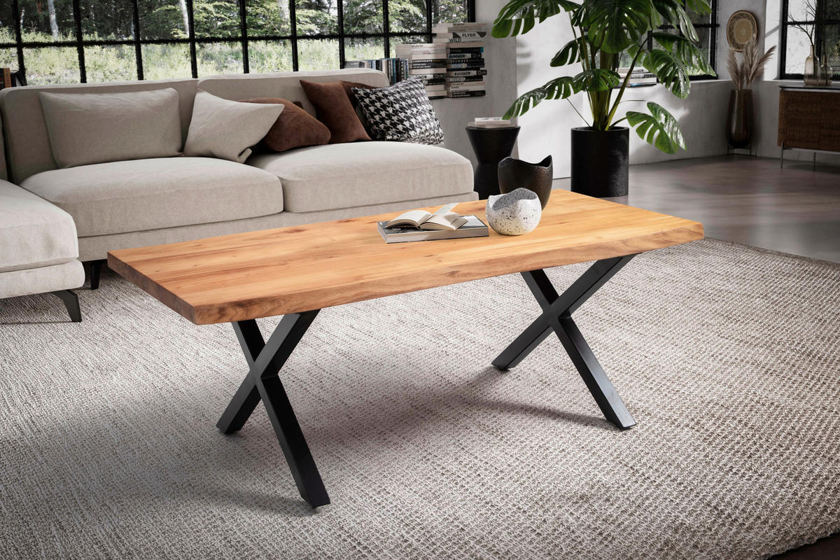 Couchtisch  B/H/T: ca. 120x46x60 cm Couchtisch - (120,00/46,00/60,00cm) - Wohnling