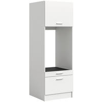 Waschmaschinenumbauschrank Free weiß B/H/T: ca. 66x196x68 cm Free - weiß (66,00/196,00/68,00cm) - xonox.home