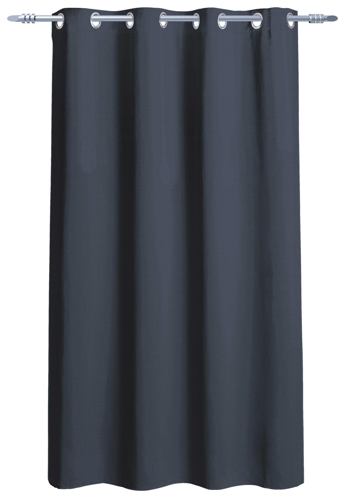 Verdunklungsvorhang New Darkness dunkelblau B/L: ca. 135x175 cm New Darkness - dunkelblau (135,00/175,00cm)
