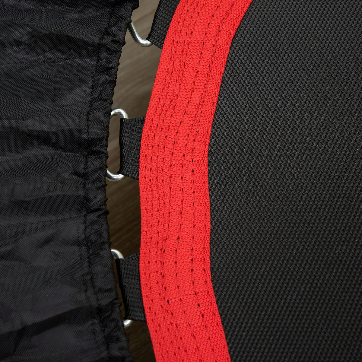 SPORTNOW Trampolin rot Nylon B/H/L: ca. 102x123x102 cm Trampolin - rot/schwarz (102,00/102,00/123,00cm) - SPORTNOW