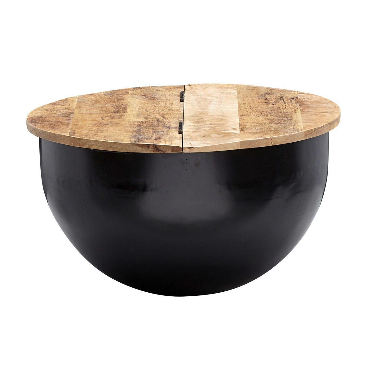 Couchtisch schwarz B/H/T: ca. 60x34x60 cm Couchtisch - schwarz (60,00/34,00/60,00cm) - Wohnling