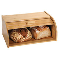 Kesper Brotkasten natur Bambus B/H/L: ca. 27x16,9x40 cm Rollbrotkasten - natur (40,00/27,00/16,90cm) - Kesper