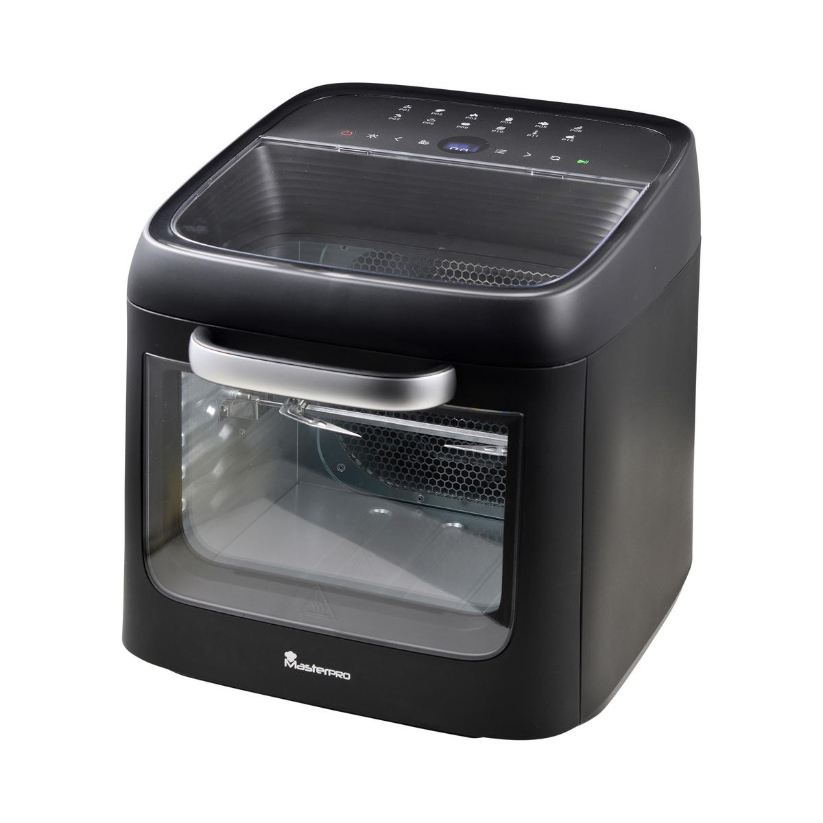 MASTERPRO Heißluftfritteuse ROCKET CYCLONE 1200 - schwarz - MASTERPRO