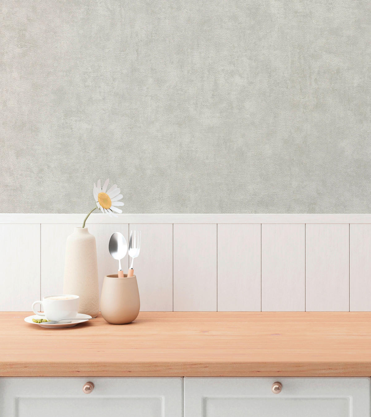 A.S.Creation Vliestapete grau B/H/D: ca. 53x1005x8,6 cm Vliestapete - grau (8,60/1005,00cm) - A.S.Creation