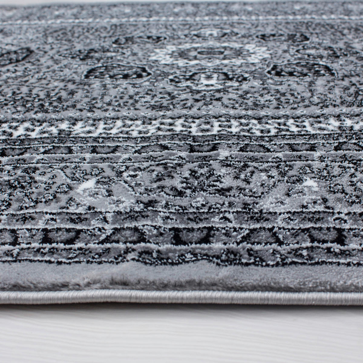 Ayyildiz Teppich MARRAKESH grau B/L: ca. 300x400 cm MARRAKESH - grau (300,00/400,00cm) - Ayyildiz