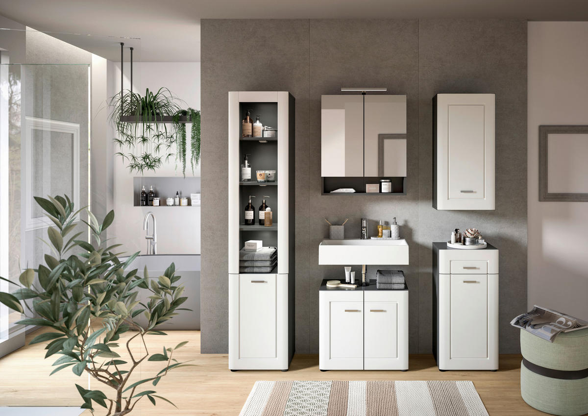 Hochschrank LAGO B/H/T: ca. 40x188x34 cm LAGO - (40,00/188,00/34,00cm) - xonox.home