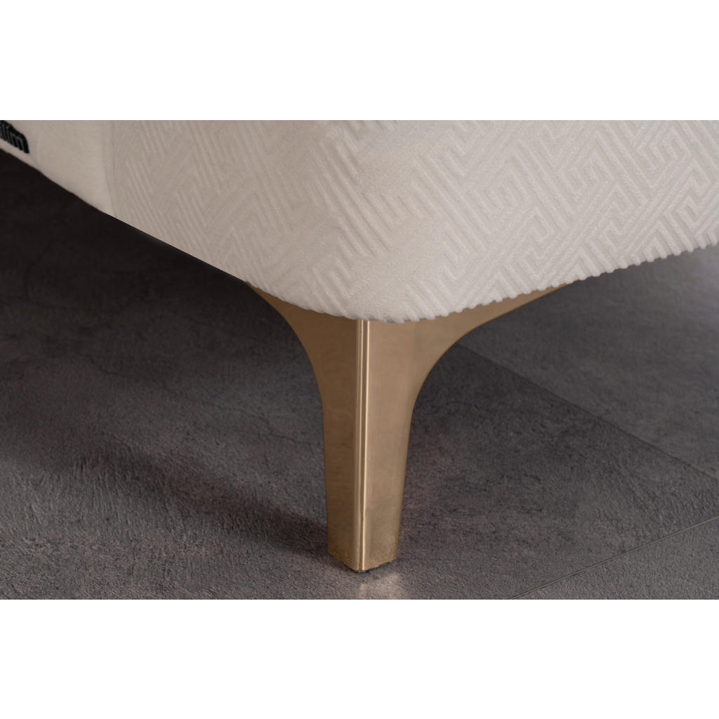 Thumbnail - Sofa 3-2-1 Salda beige Microfaser