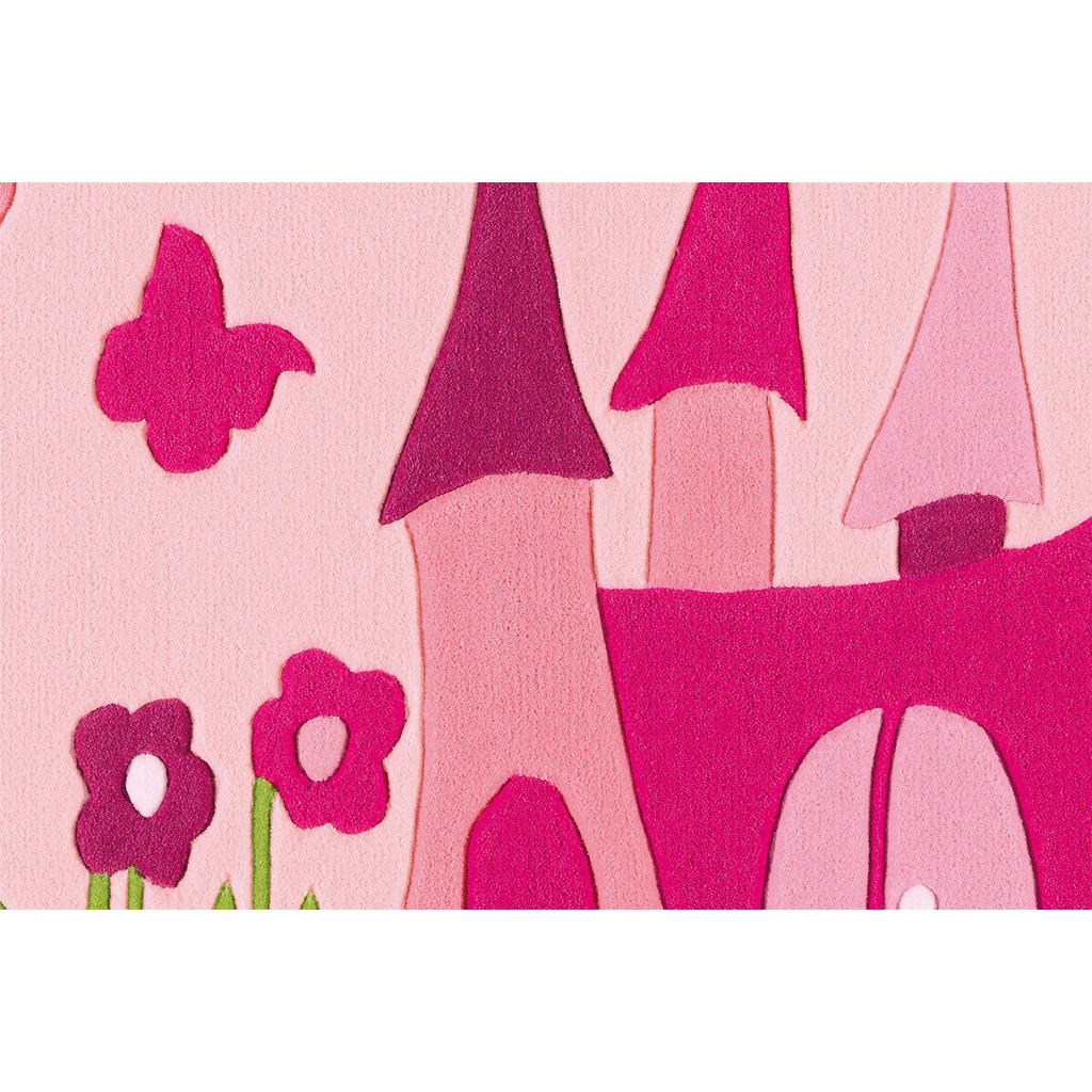 Thumbnail - Arte Espina Kurzflorteppich Joy 4191 pink B/L: ca. 90x150 cm