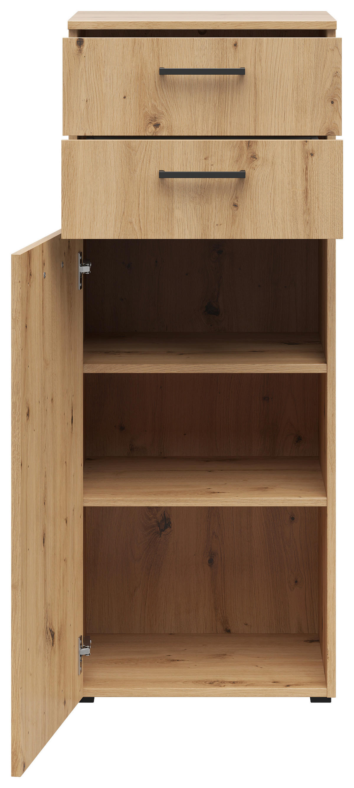 Kommode Multi-Stauraum Typ 17 Eiche Artisan Nachbildung B/H/T: ca. 45x115x40 cm Multi-Stauraum Typ 17 - Eiche (45,00/115,00/40,00cm)