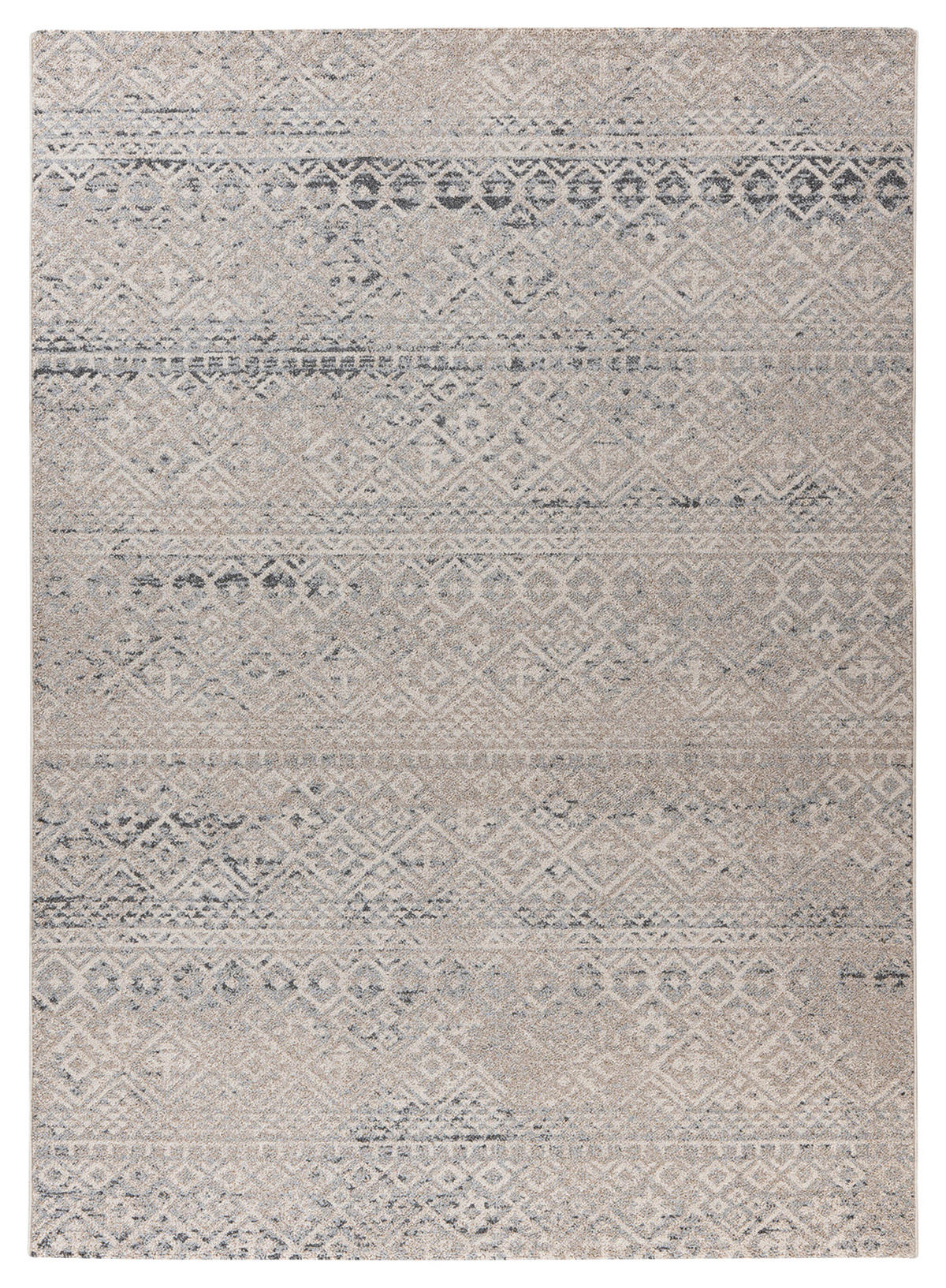 360Living Teppich Gene beige B/L: ca. 80x150 cm Gene - blau/beige (80,00/150,00cm) - 360Living