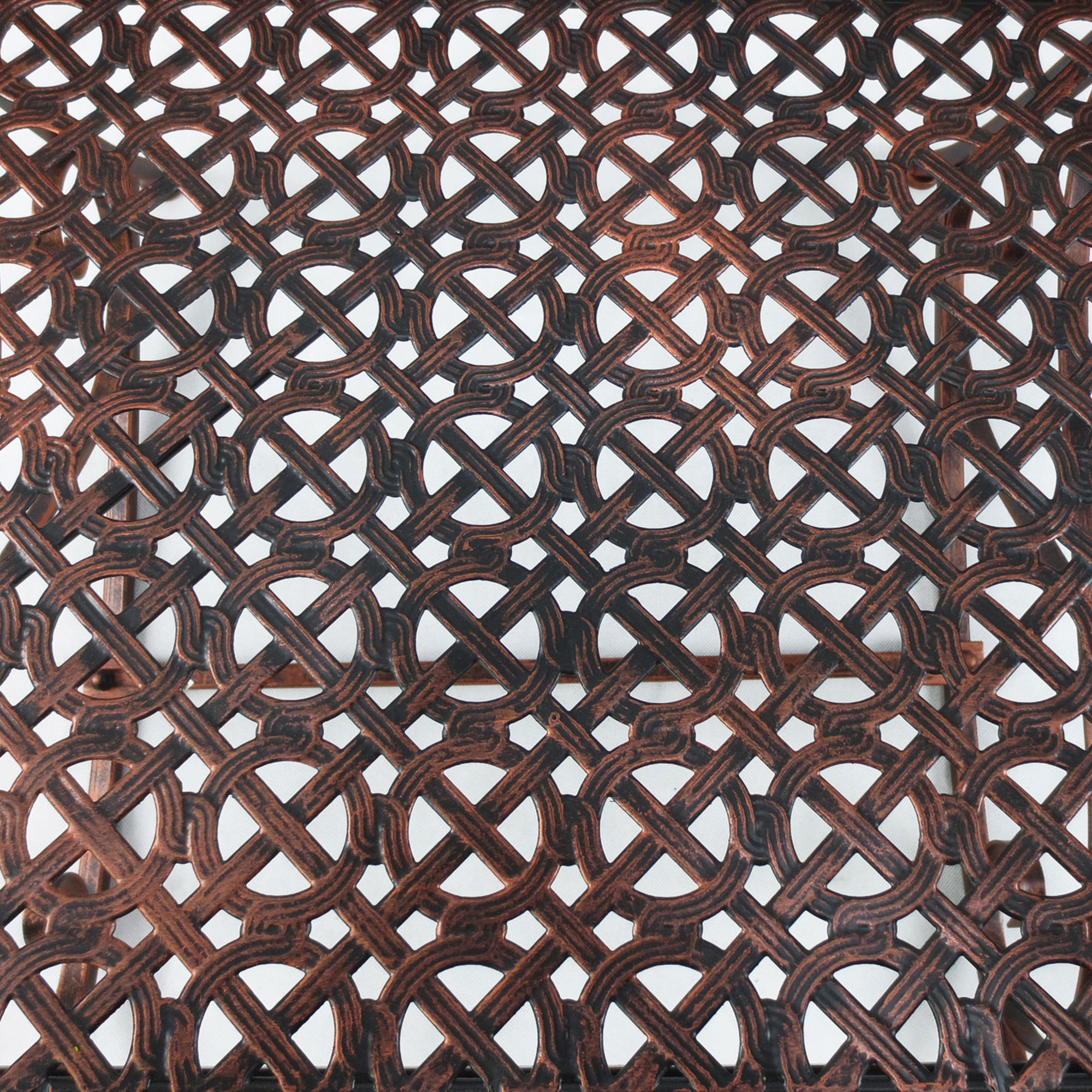 Outsunny Schaukelstuhl bronze Metall B/H/T: ca. 59x96x73 cm Schaukelstuhl - bronze (59,00/96,00/73,00cm)