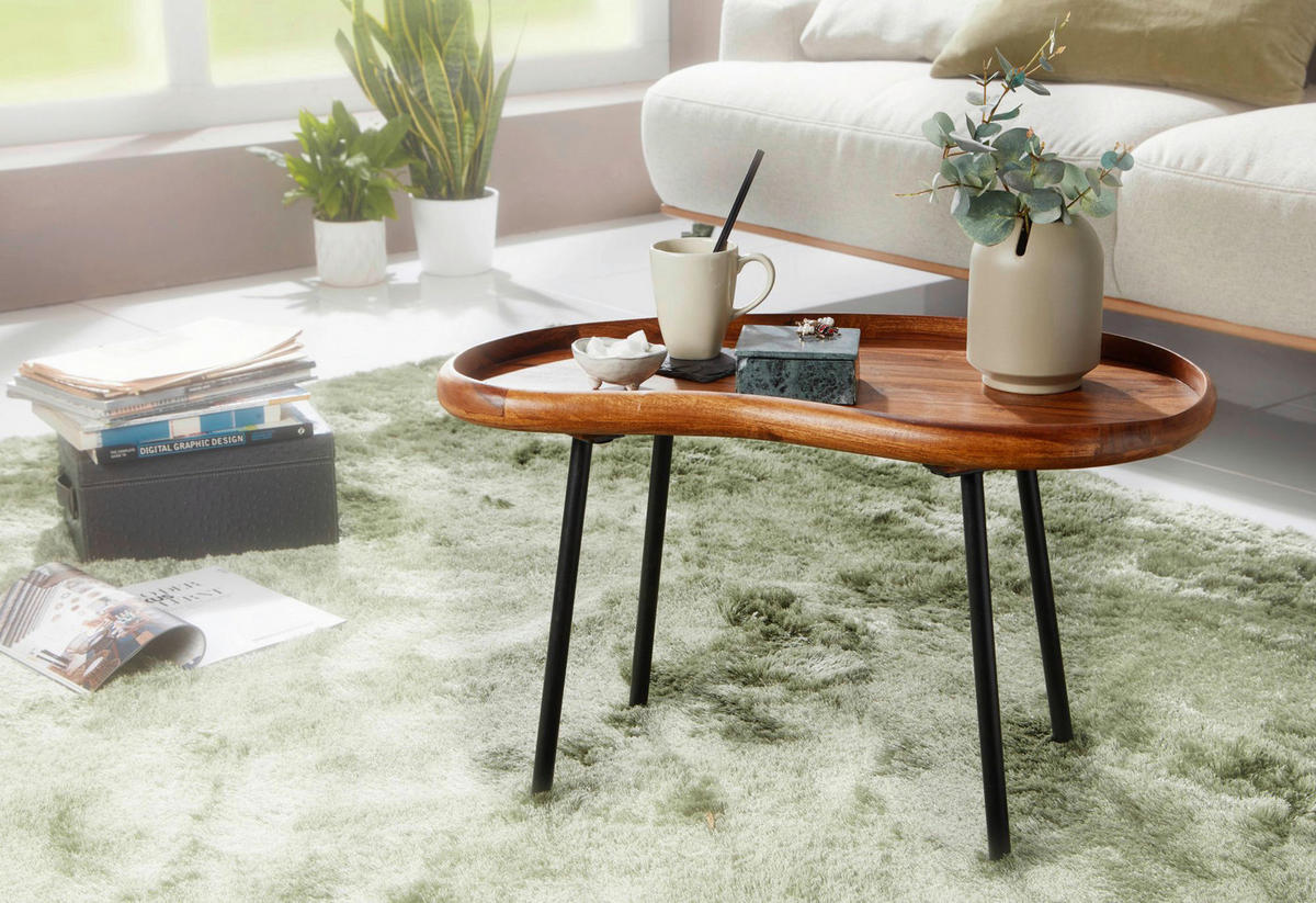 Couchtisch braun B/H/T: ca. 71x42x40 cm Couchtisch - braun (71,00/42,00/40,00cm) - Wohnling