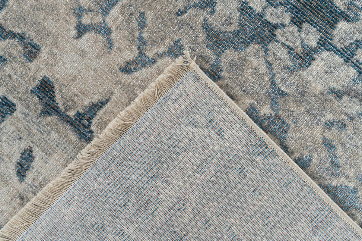 Kayoom Kurzflorteppich Milan 325 anthrazit B/H/L: ca. 80x0,5x150 cm Milan 325 - anthrazit (150,00/80,00/0,50cm) - Kayoom