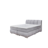 Boxspringbett Graz silber Liegefläche B/L: ca. 180x200 cm Graz - silber (188,00/108,00/218,00cm)