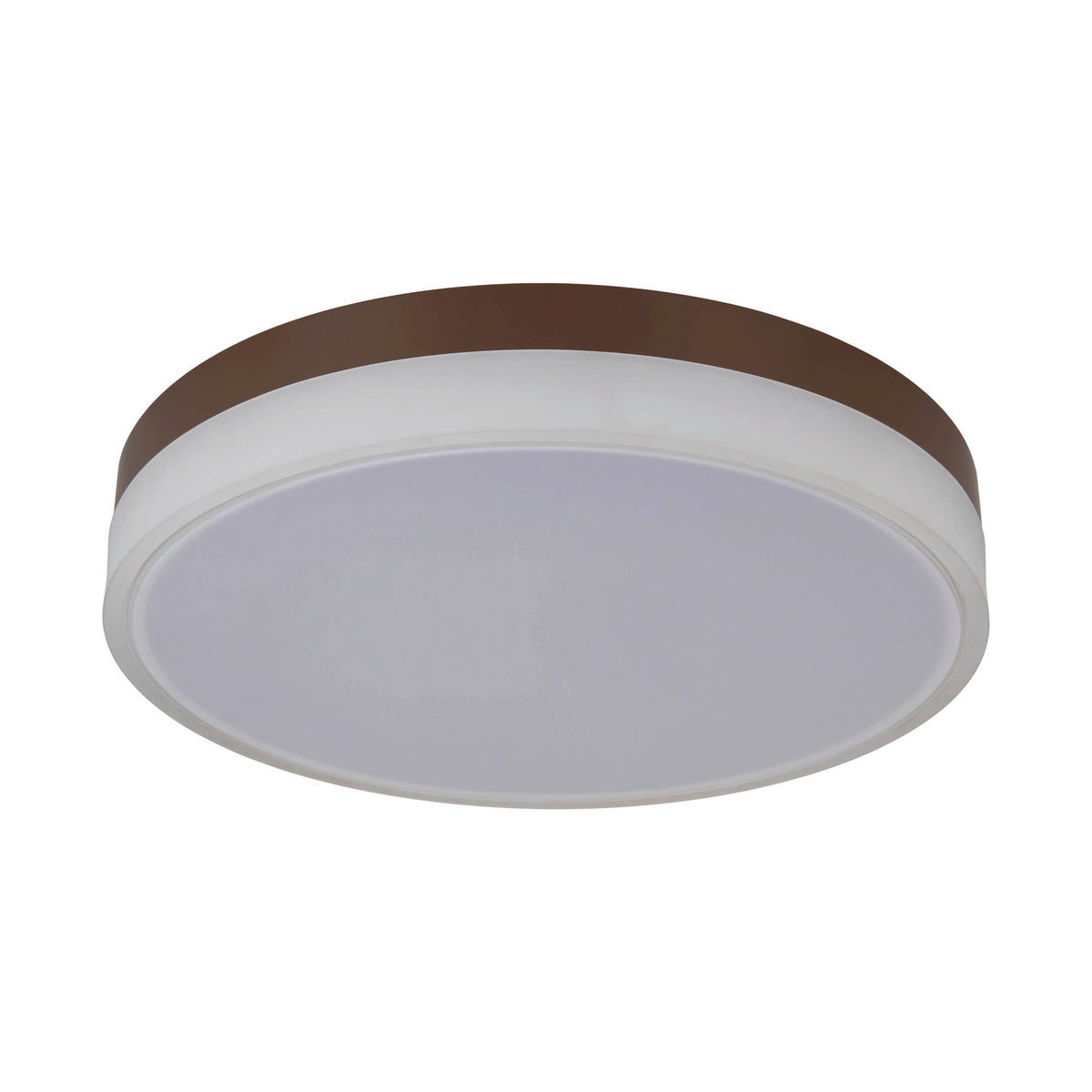 Näve Leuchten LED-Deckenleuchte weiß Kunststoff Metall B/H/T/D: ca. 50x9x50x50 cm LOLA - weiß (50,00/9,00/50,00cm) - Näve Leuchten