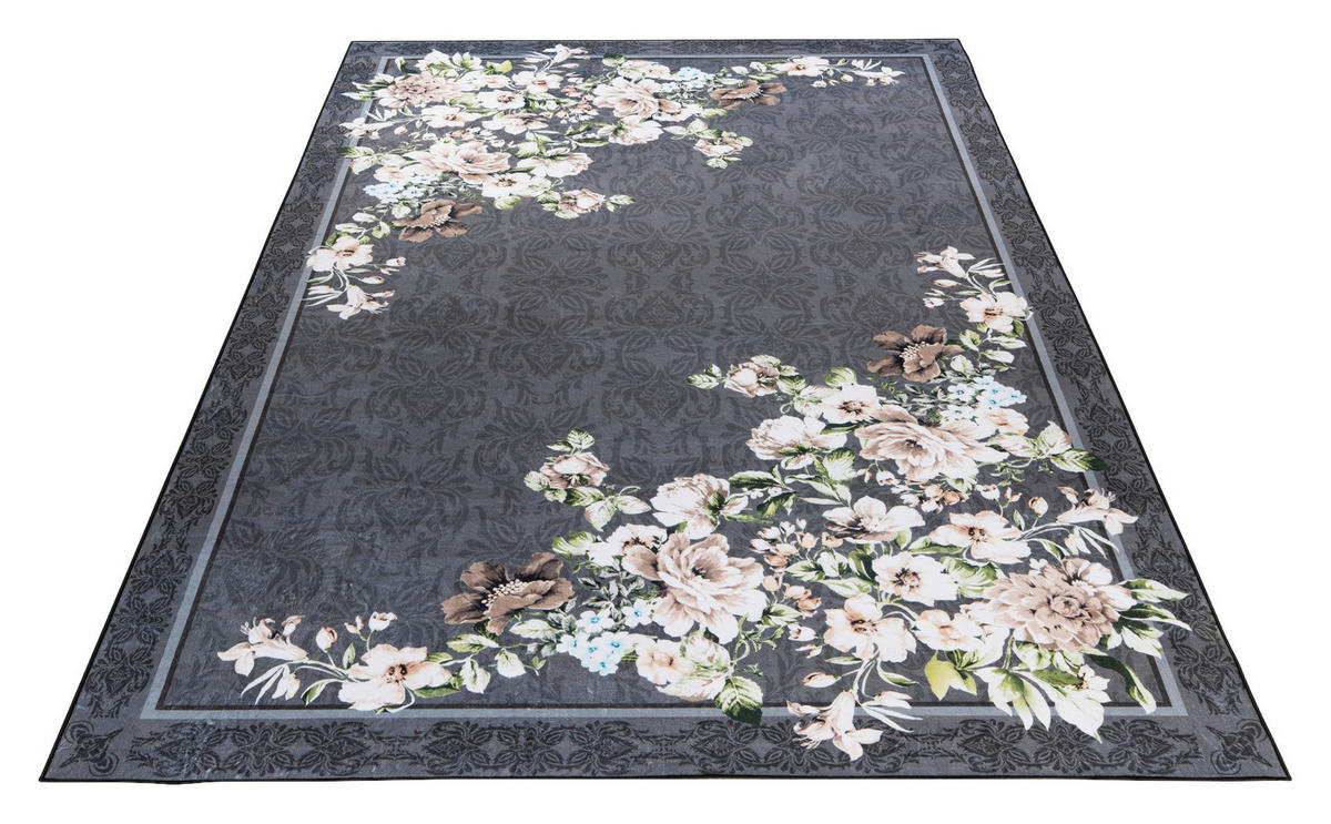 Obsession Teppich My Tranquil grau B/H/T/L/D: ca. 80x0,6x0x150x0 cm My Tranquil - grau (150,00/80,00/0,60cm) - Obsession