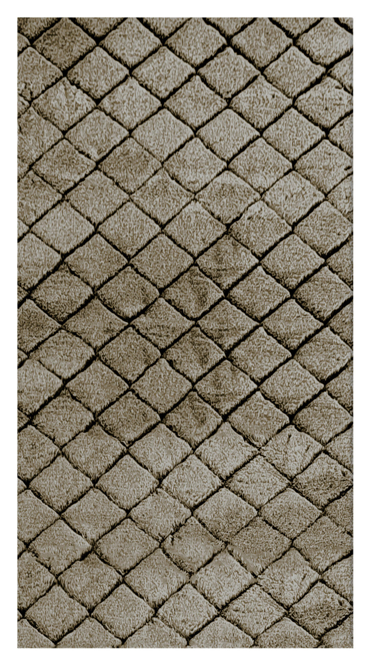 Teppich Vichy natur B/L: ca. 80x150 cm Vichy - natur (80,00/150,00cm)