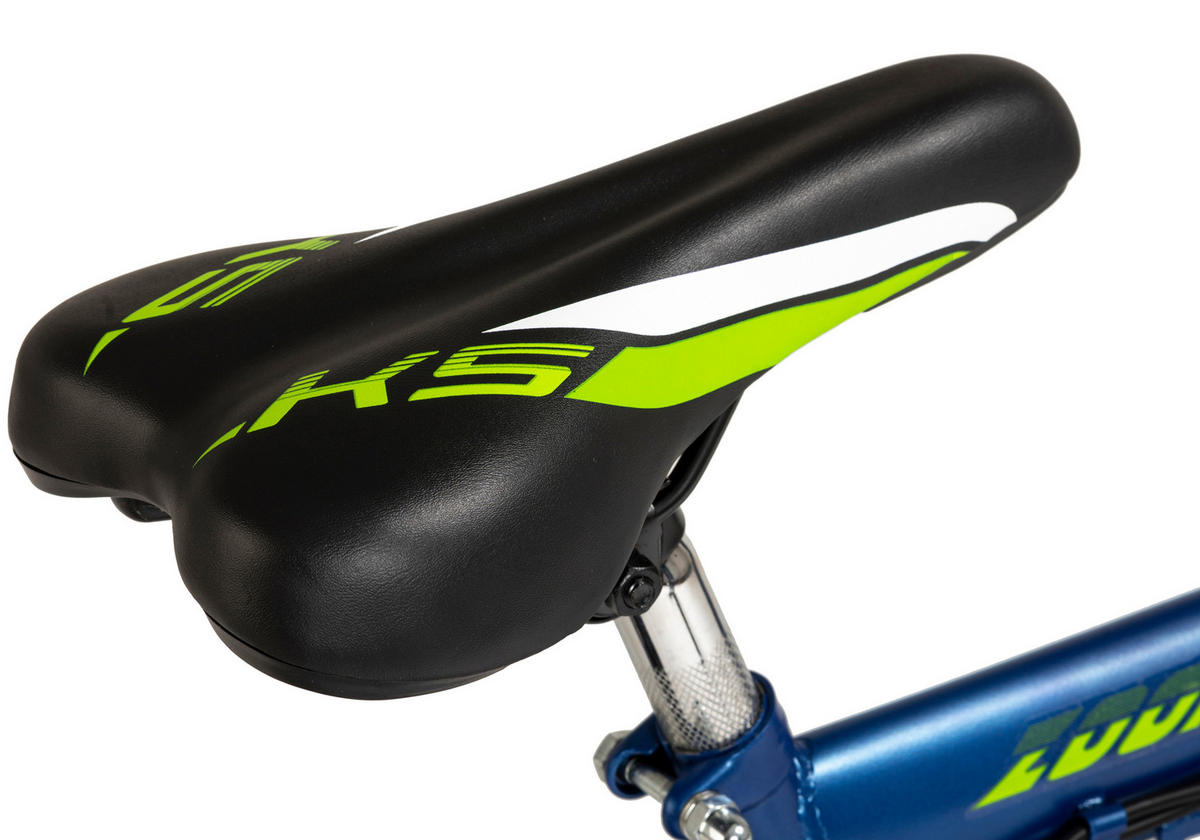 WYLD Kinder-Mountainbike Zodiac ZODIAC 24 Zoll Rahmenhöhe 38 cm 18 Gänge blau blau ca. 24 Zoll Zodiac - blau - WYLD