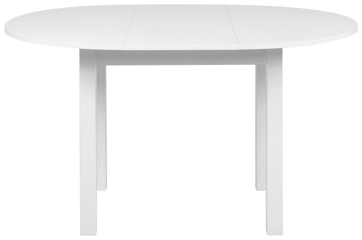Esstisch Coburg weiß B/H/T/D: ca. 100x76x100x100 cm Coburg - weiß (100,00/76,00/100,00cm)