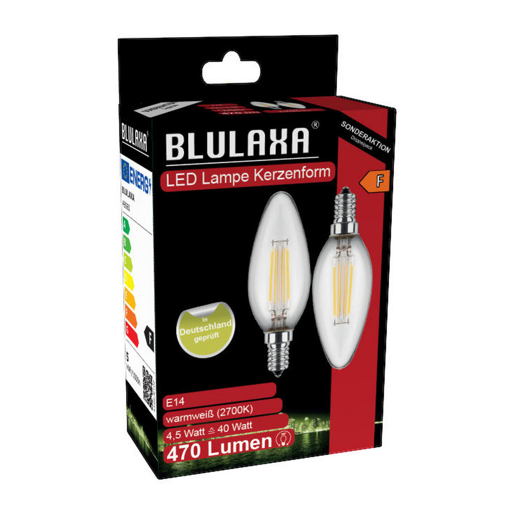 Thumbnail - Blulaxa Leuchtmittel 49060 2er Pack E14