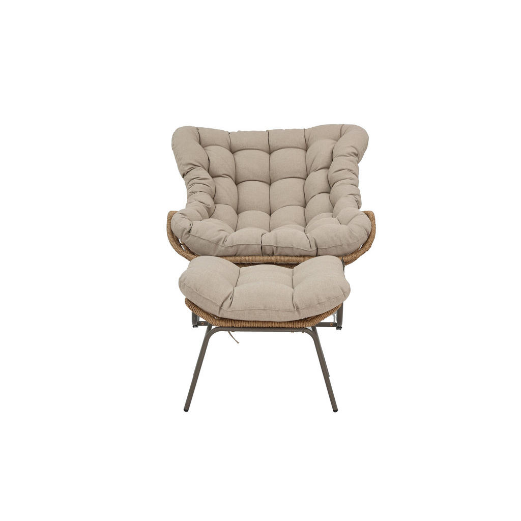 Thumbnail - POCOline Gartenstuhl braun Stahl