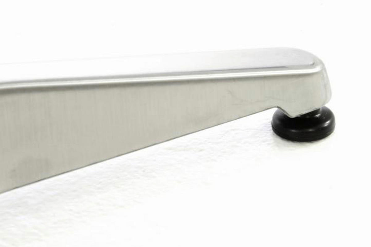 VCM Stehtisch silber Alu H/D: ca. 115x60 cm Stehtisch - silber (60,00/115,00cm) - VCM