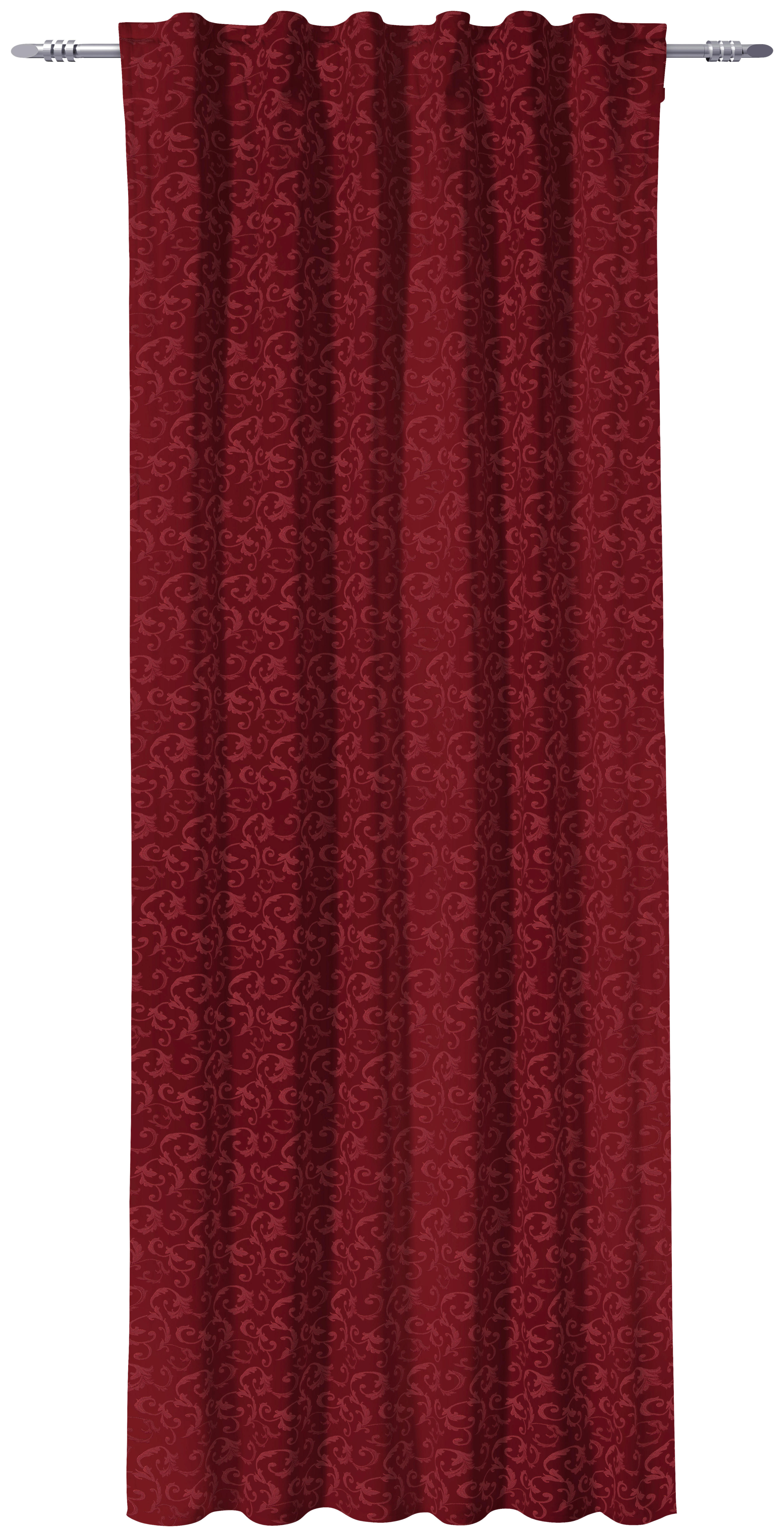 Kombivorhang Ranke rot B/L: ca. 135x245 cm Ranke - rot (135,00/245,00cm) - POCOline